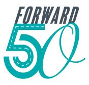 forward 50 logo