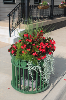 2013 Downtown State St & Main St Planters