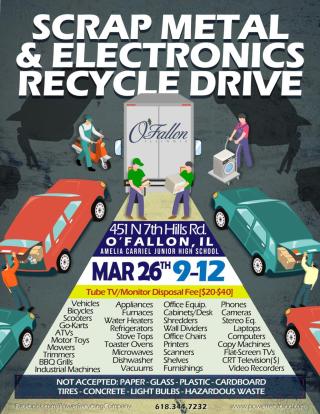 electronic recycling drive