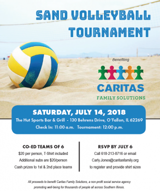 Caritas Family Solutions Sand Volleyball Tournament